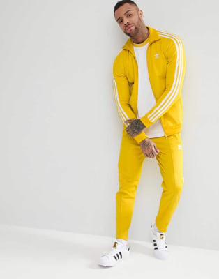 adidas tracksuit gul