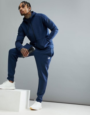 adidas Athletics Stadium Tracksuit in Navy | ASOS