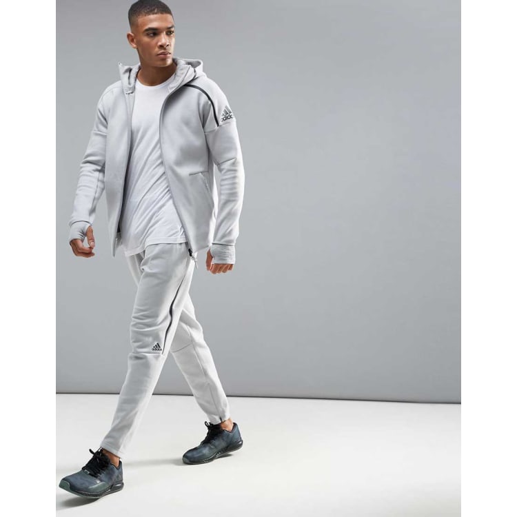 adidas Athletics ZNE Tracksuit in Grey ASOS