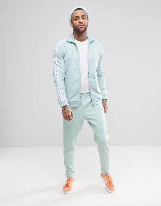 ADIDAS HOMME CLAIR Survêtement Complet Ensemble - BK4105 - Bleu