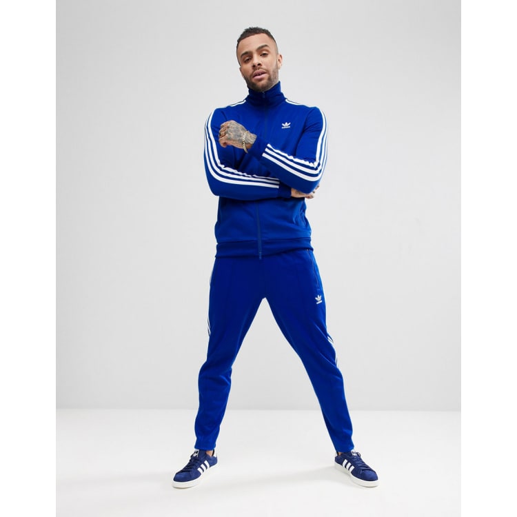 adidas Originals adicolor Beckenbauer Tracksuit in Blue | ASOS