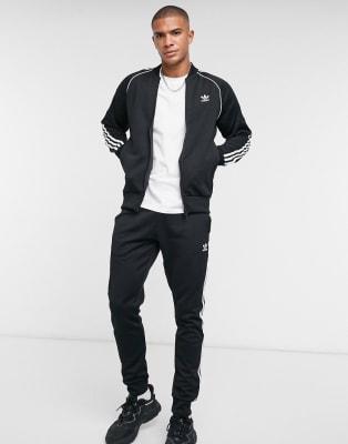 adidas three stripe tracksuit