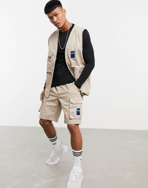 adidas Originals - Adiplore - Coordinato color kaki