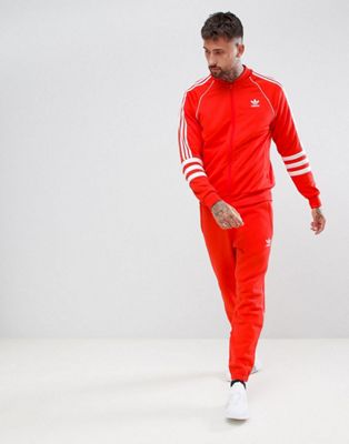 tracksuit adidas red