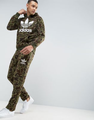 camo adidas track suit