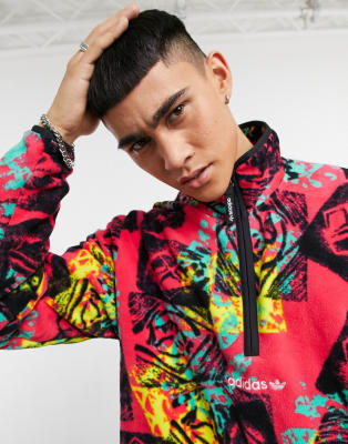 adidas Originals - Coordinato in pile con stampa