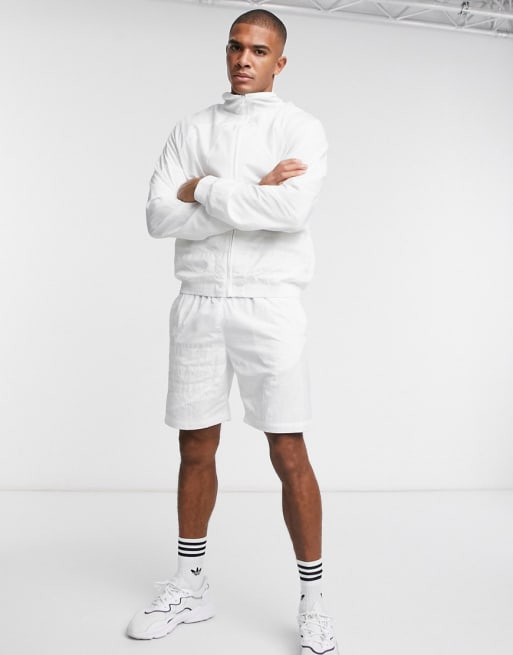 slim onenigheid Vouwen adidas Originals large trefoil matching set in white | ASOS