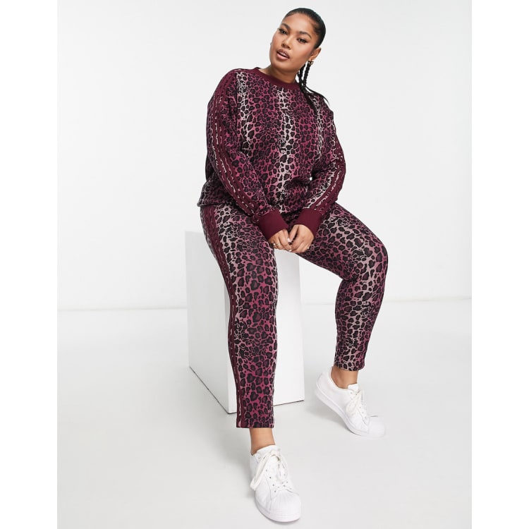 Adidas tracksuit hot sale leopard