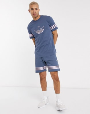 adidas Originals spirit co-ord in blue 