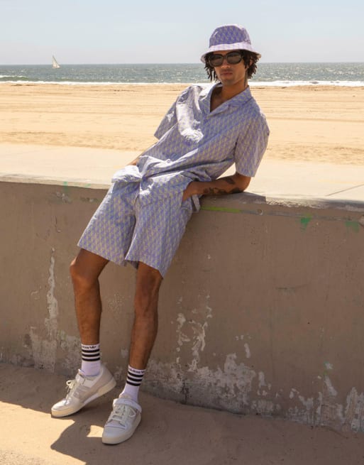 adidas Originals – Summer Club – Set mit All-over-Logoprint