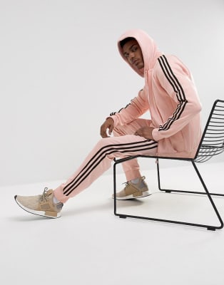 adidas originals pink tracksuit