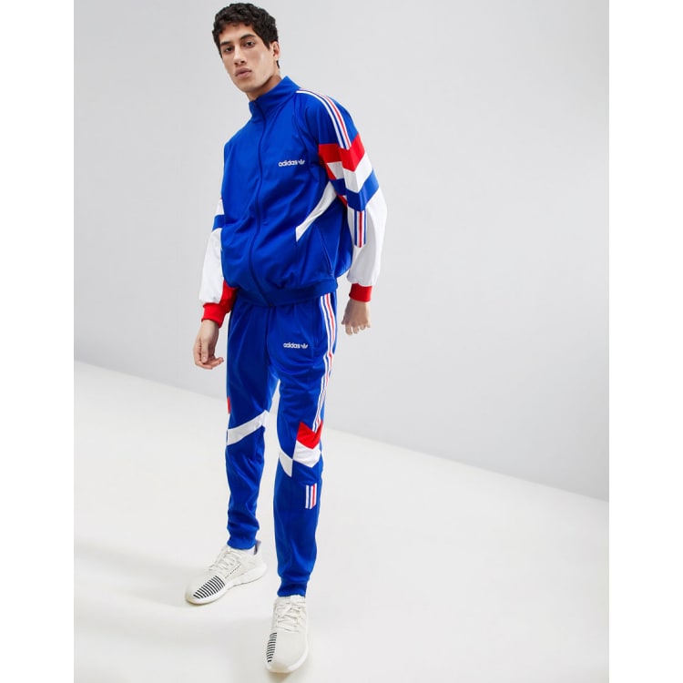 adidas Originals Vintage Tapered Blauer Trainingsanzug ASOS