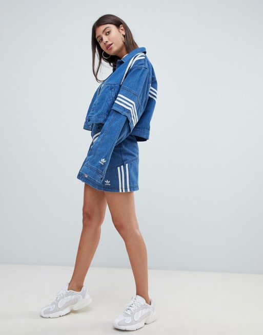 レディースadidas Danielle  cathari denim