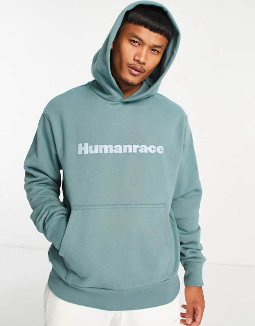 adidas Originals x Pharrell Williams - Premium basics - Set in wazig smaragdgroen en gebroken wit