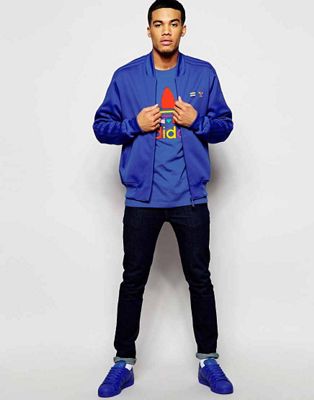 adidas Originals X Pharrell Williams Supercolour Bold Blue | ASOS