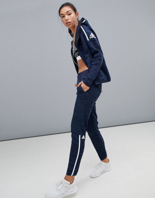 adidas Parley Zne Sweat Set In Navy ASOS