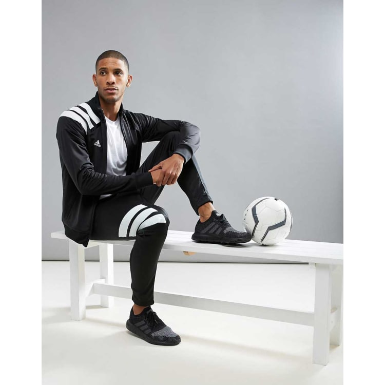 adidas Tango Football Tuta skinny nera ASOS