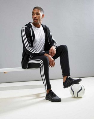 adidas Tango Soccer Tracksuit in Black | ASOS