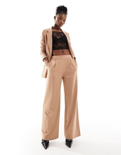 AllSaints - Aleida Tri - Tailleur avec blazer et pantalon - Marron
