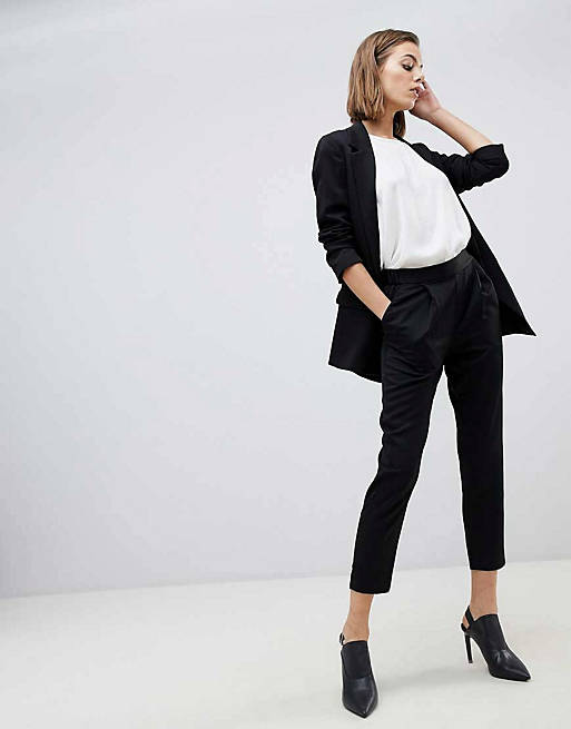 AllSaints Soft Tailored Blazer & Peg PANTS Two-Piece