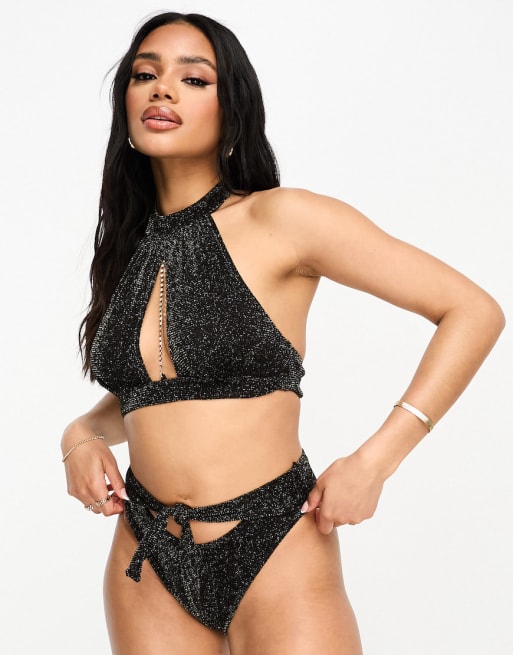 Ann Summers la isla bikini in black ASOS