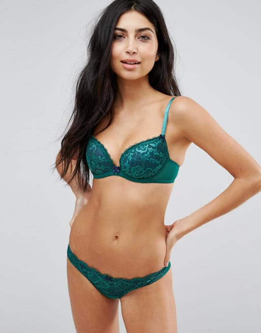 Ann Summers Sexy Lace Plunge Bra Multi