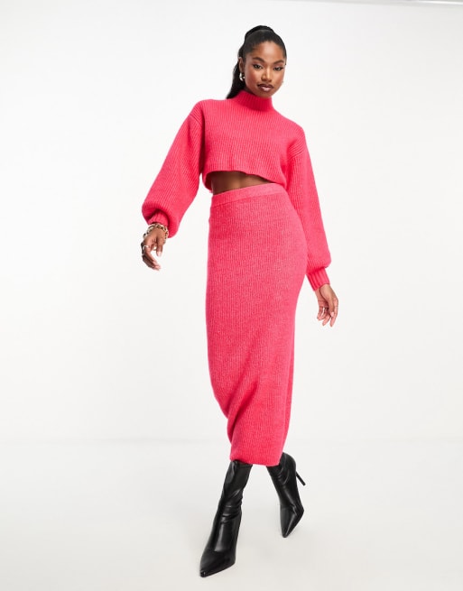 Pink 2024 skirt jumper