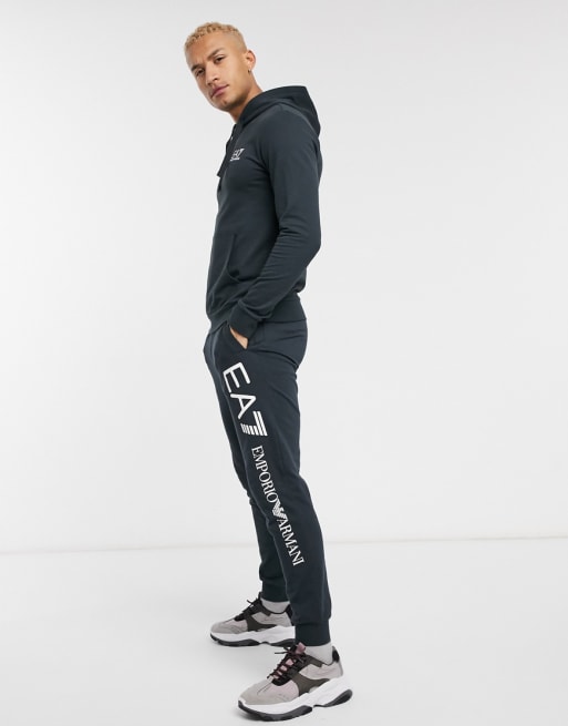 Emporio armani ea7 logo hot sale tracksuit