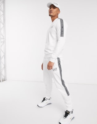 ea7 logo tracksuit