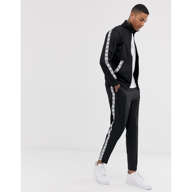 Grey armani on sale exchange tracksuit