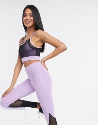 ASOS 4505 sports set in mauve