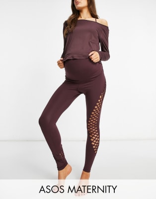 ASOS 4505 Maternity yoga workout activewear top, Women's Fashion, Maternity  wear on Carousell