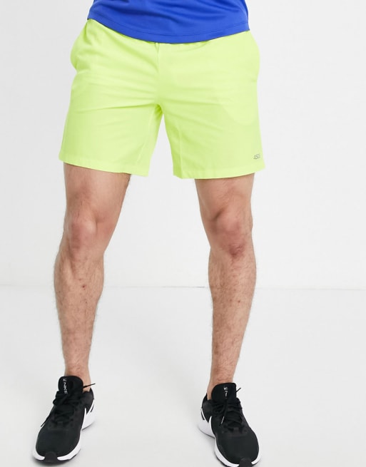 ASOS 4505 – Neonowożółty zestaw treningowy