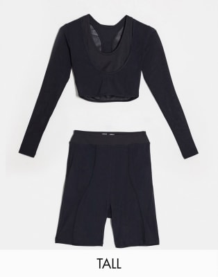 ASOS 4505 Tall mesh overlay set