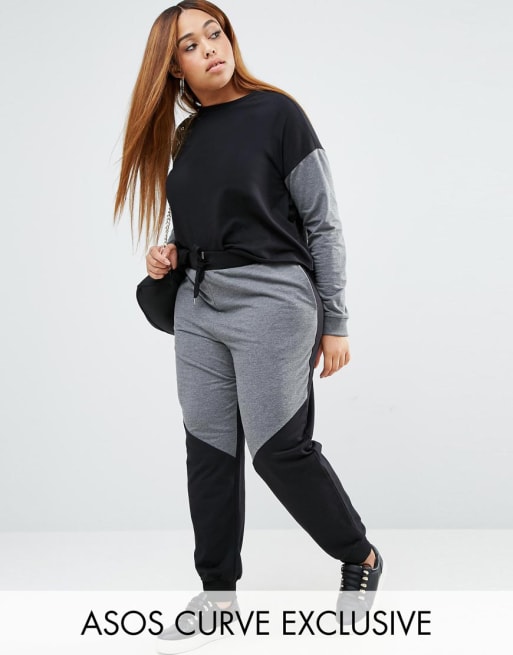 ASOS CURVE – Set med kontrasterande design | ASOS