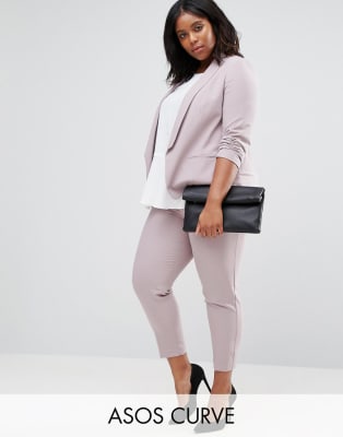 asos curve suits