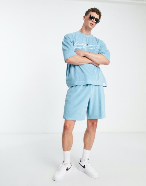 No Boundaries Men's Terrycloth Shorts