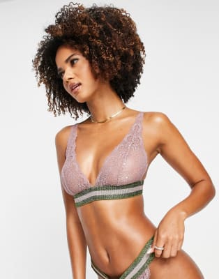 ASOS DESIGN Beyana lace in pink