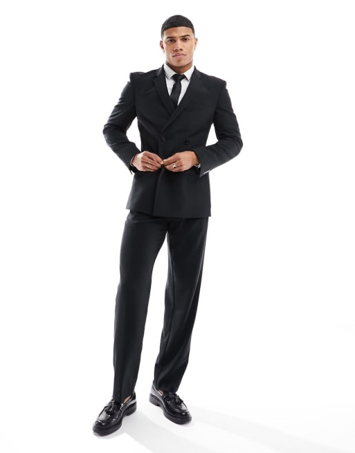 Asos mens hot sale black suit