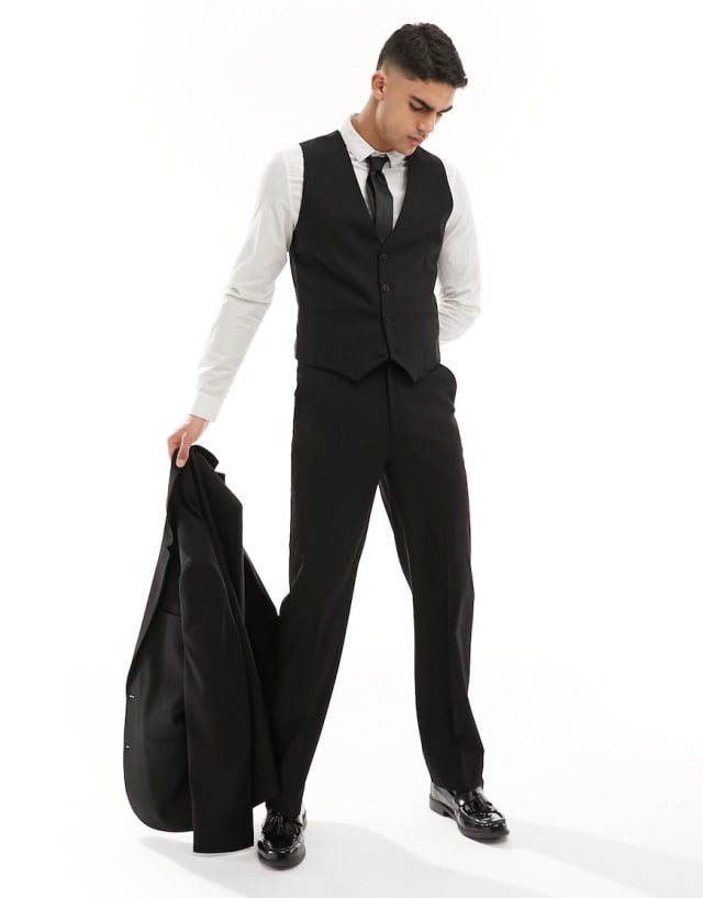 ASOS DESIGN - black suit in slim fit