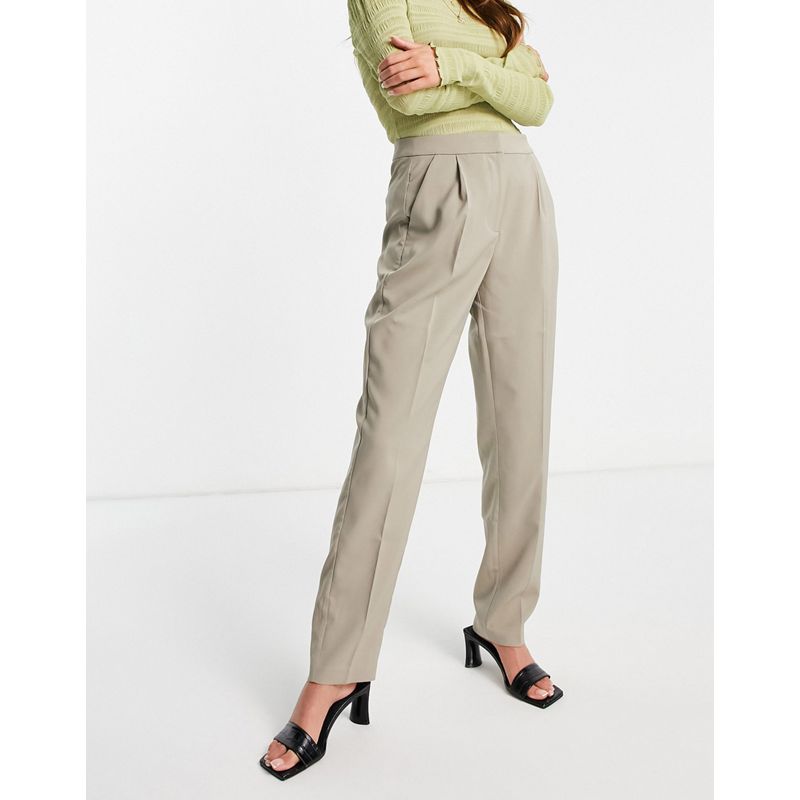 COnKg Pantaloni con fondo ampio DESIGN - Cardigan oversize con bottoni e pantaloni a fondo ampio in maglia 