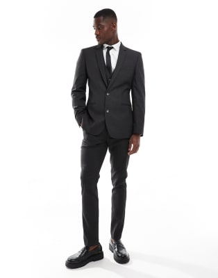 Asos charcoal suit outlet