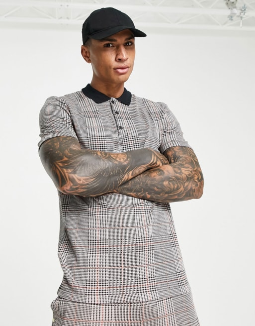 ASOS DESIGN co-ord in smart check