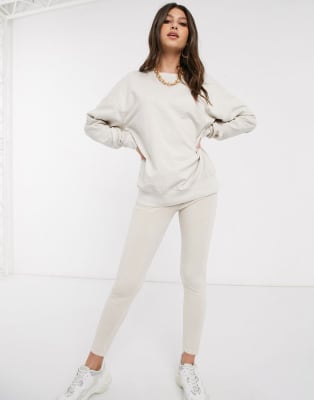 Women's Tall Oversized Sweatshirt And Legging Set