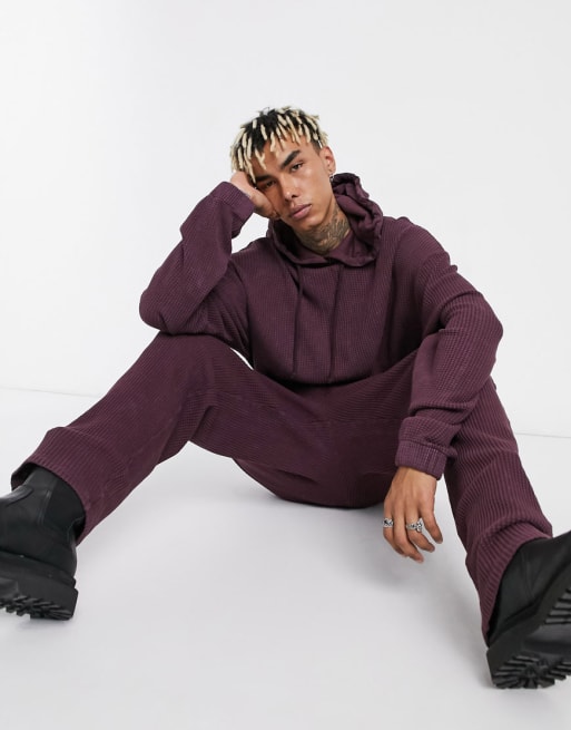 Asos waffle tracksuit new arrivals