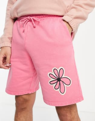 ASOS DESIGN - Coordinato oversize con colori spaiati e stampa sul retro