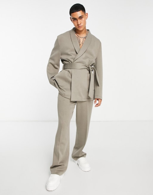 ASOS DESIGN - Coordinato oversize in twill color fungo