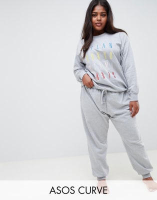 asos curve sweatpants