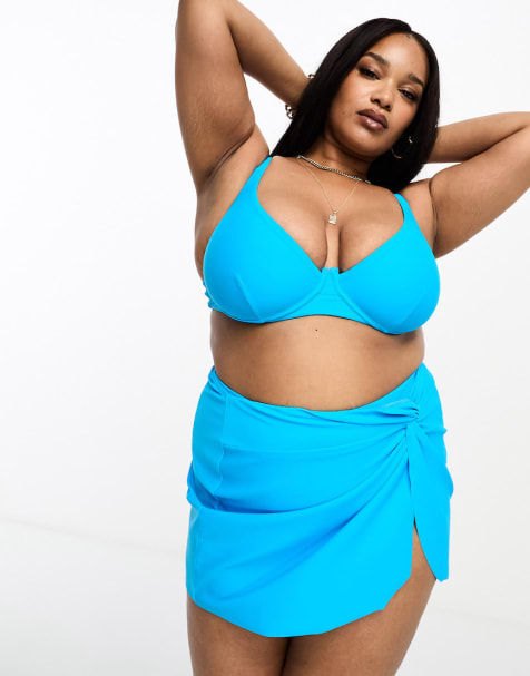 Plus size strapless store swimsuits