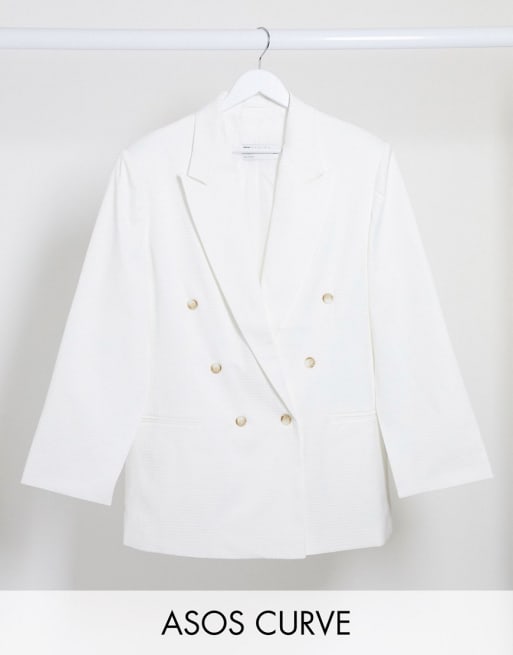 ASOS DESIGN Curve suit in texture
